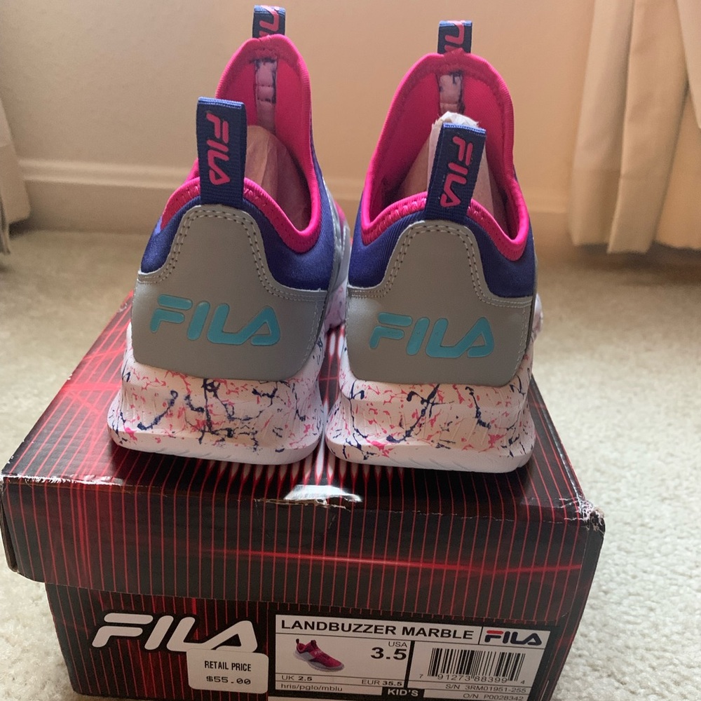 FILA Brand New Size 3.5 Big Kid Sneakers